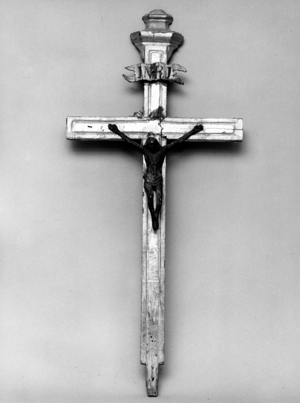Cristo crocifisso (croce d'altare) - bottega toscana (ultimo quarto sec. XVIII)