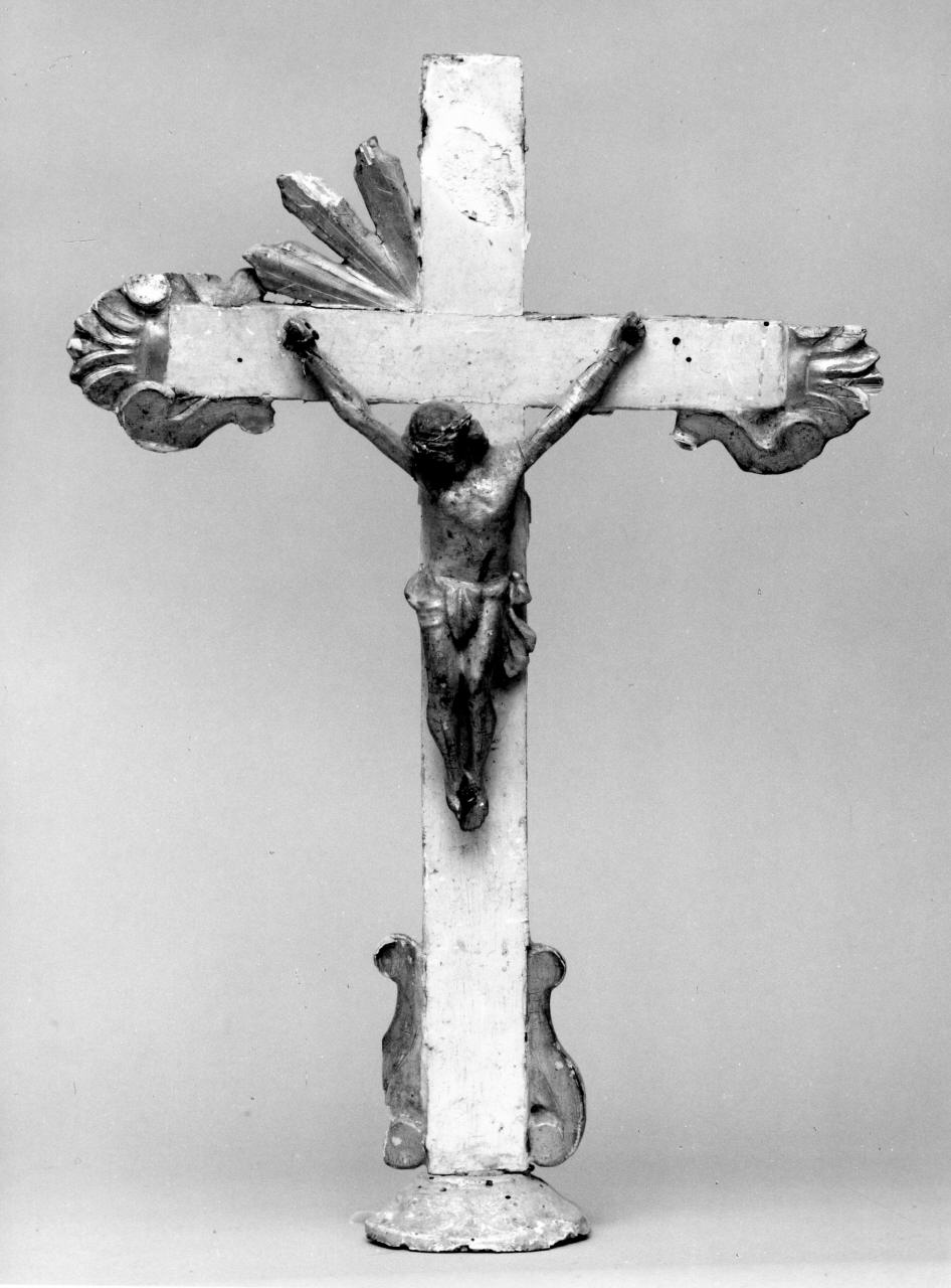 Cristo crocifisso (croce d'altare) - bottega toscana (seconda metà sec. XVIII)