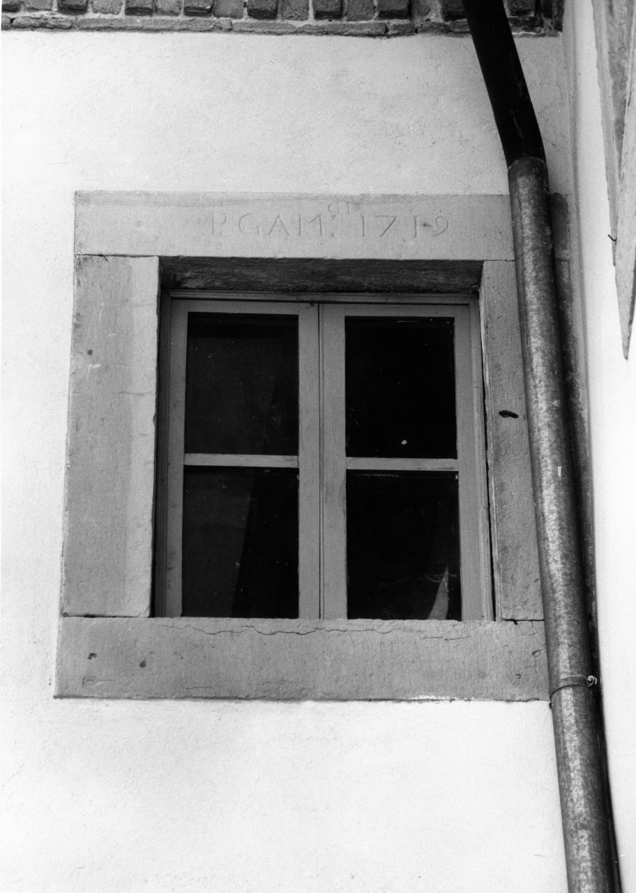 mostra di finestra - produzione toscana (sec. XVIII)