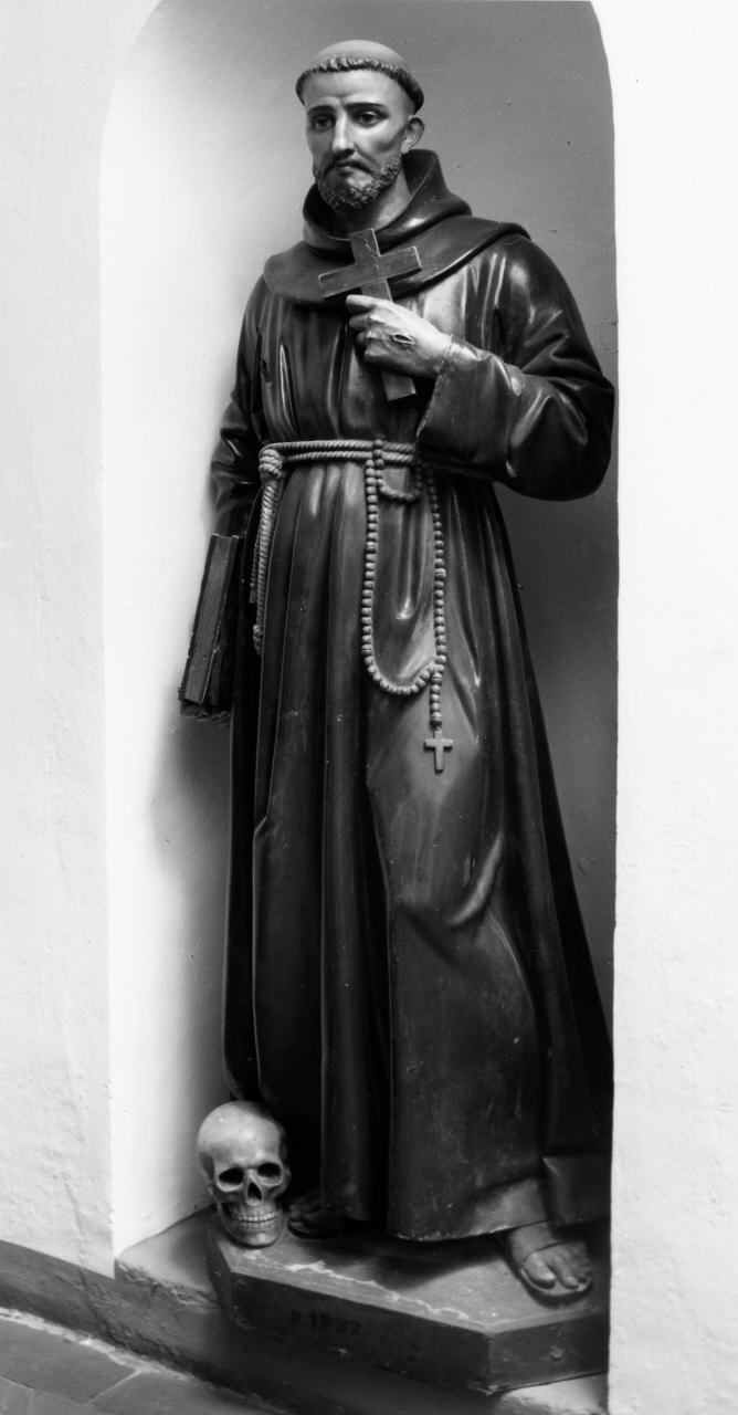 San Francesco (statua) - produzione toscana (sec. XIX)