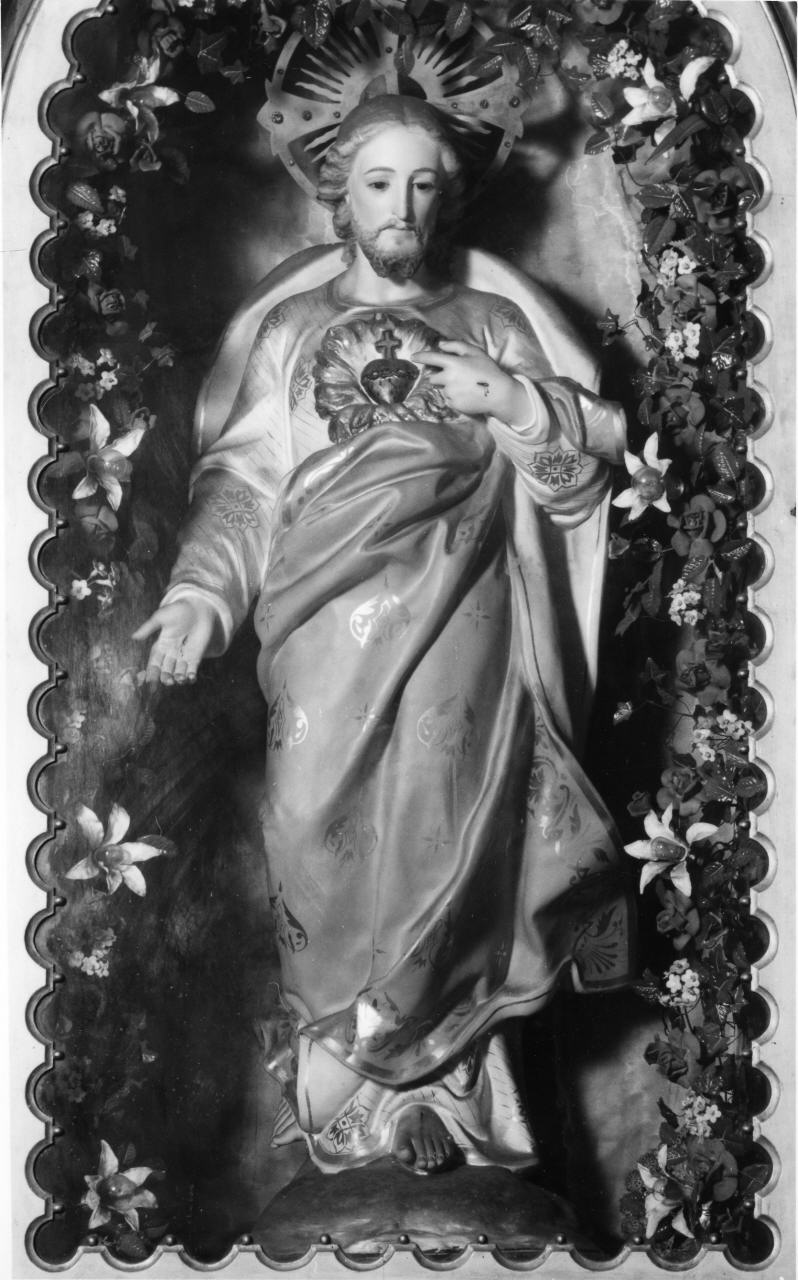 Sacro Cuore di Gesù (statua) - produzione toscana (primo quarto sec. XX)