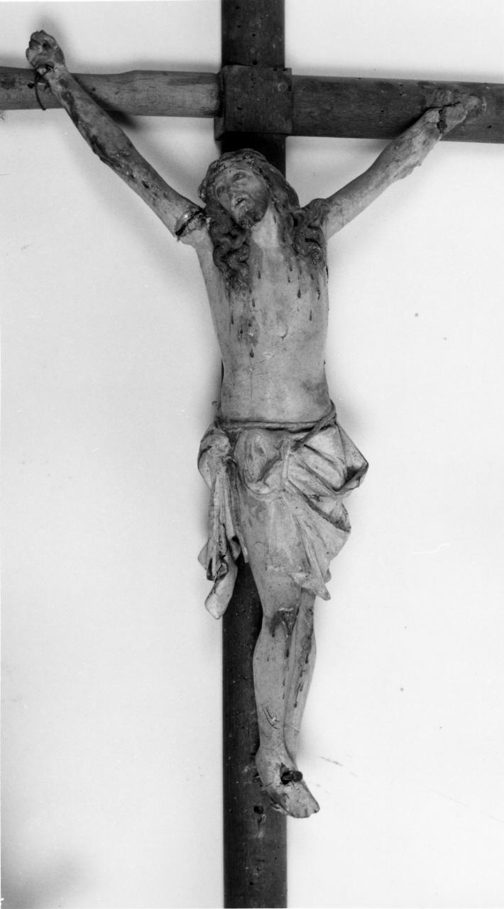 Cristo crocifisso (croce d'altare) - produzione tedesca (seconda metà sec. XVIII)