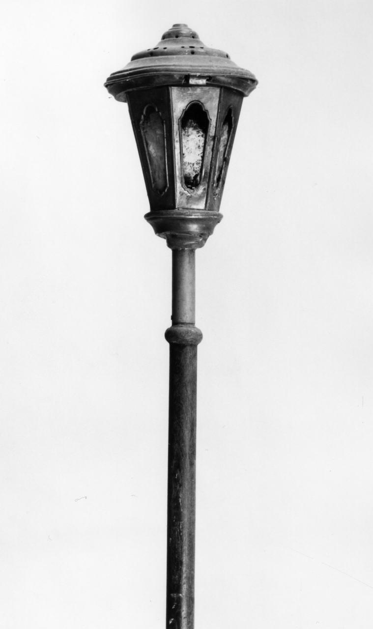 lanterna processionale - produzione toscana (seconda metà sec. XVIII)