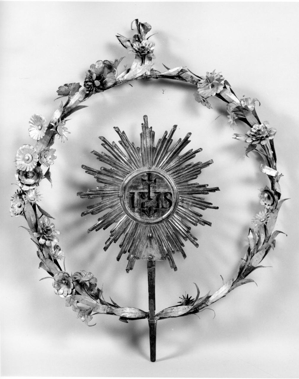 emblema di confraternita, elemento d'insieme - produzione toscana (ultimo quarto sec. XVIII)