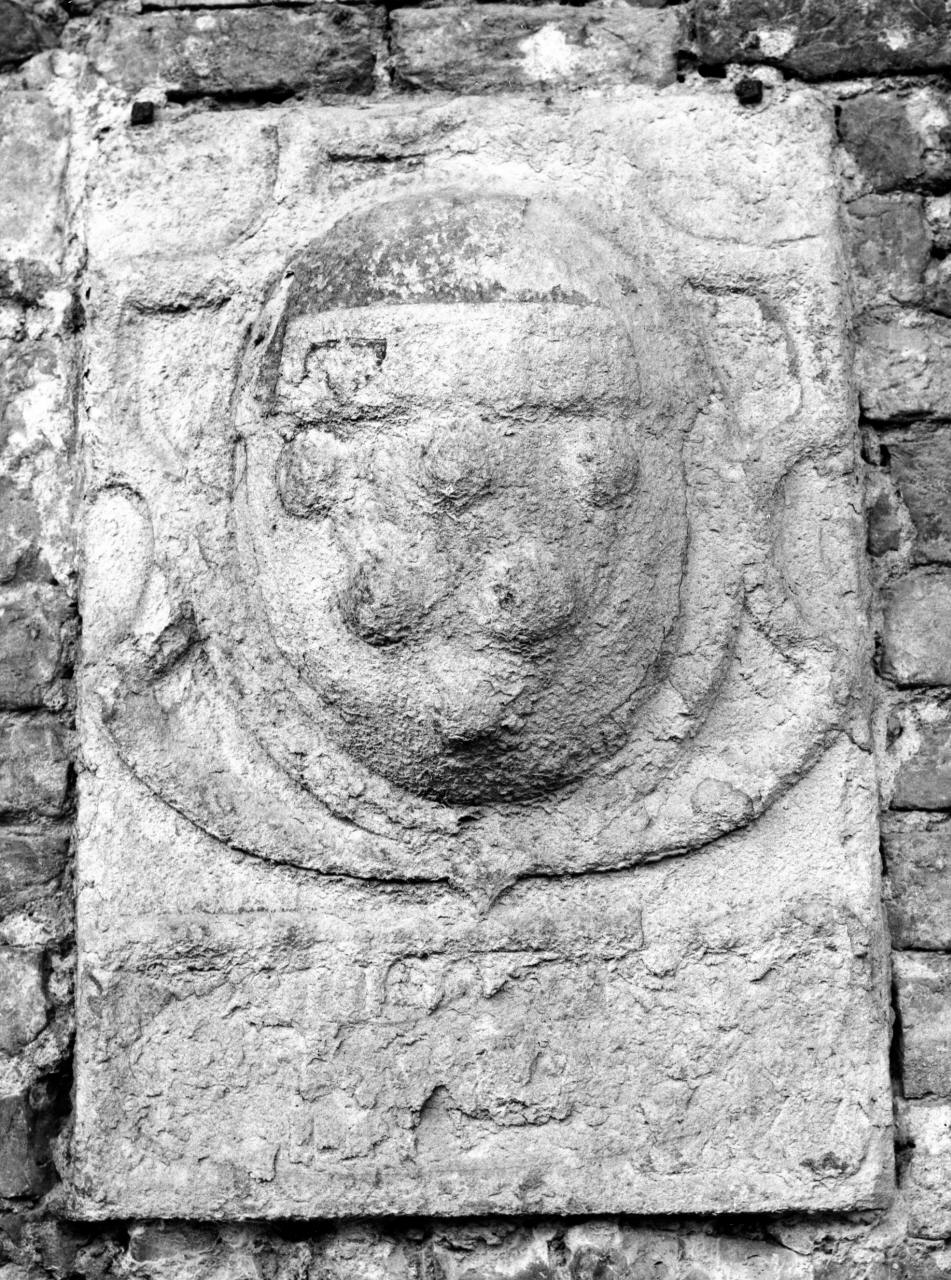 stemma gentilizio della famiglia Barducci (rilievo) - produzione toscana (sec. XVI)