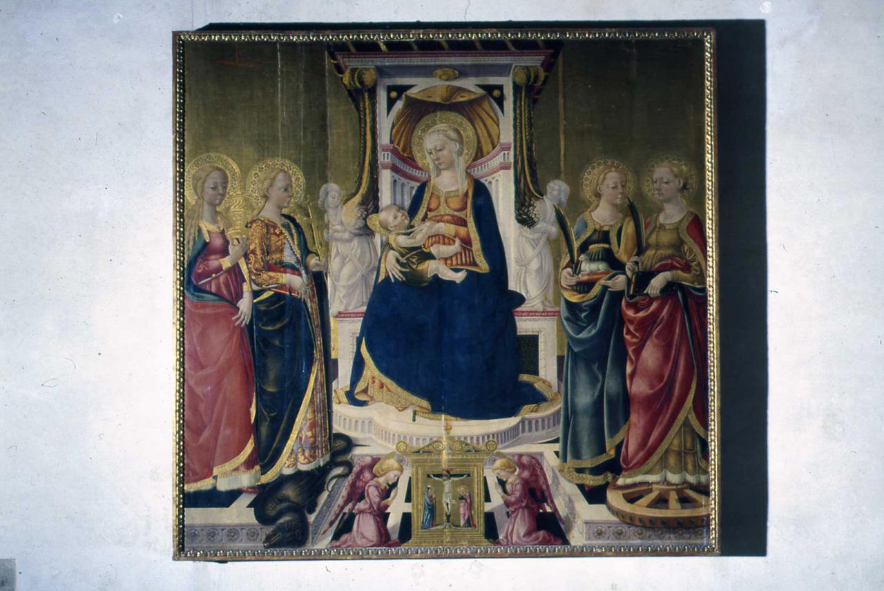 cornice di dipinto di Neri di Bicci (bottega) (seconda metà sec. XV)