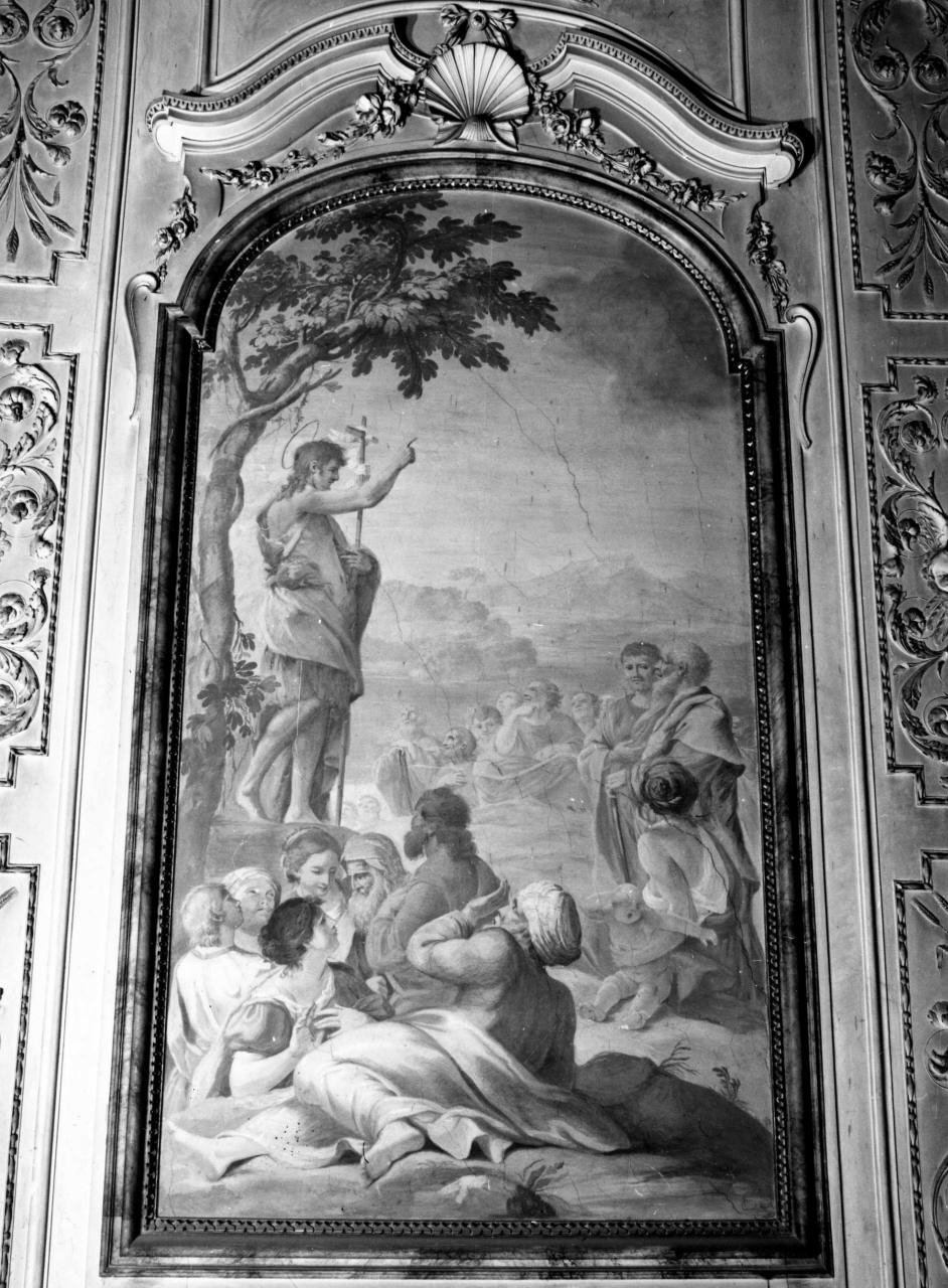 San Giovanni Battista predica nel deserto (dipinto) di Lenzi Cipriano (sec. XVIII)