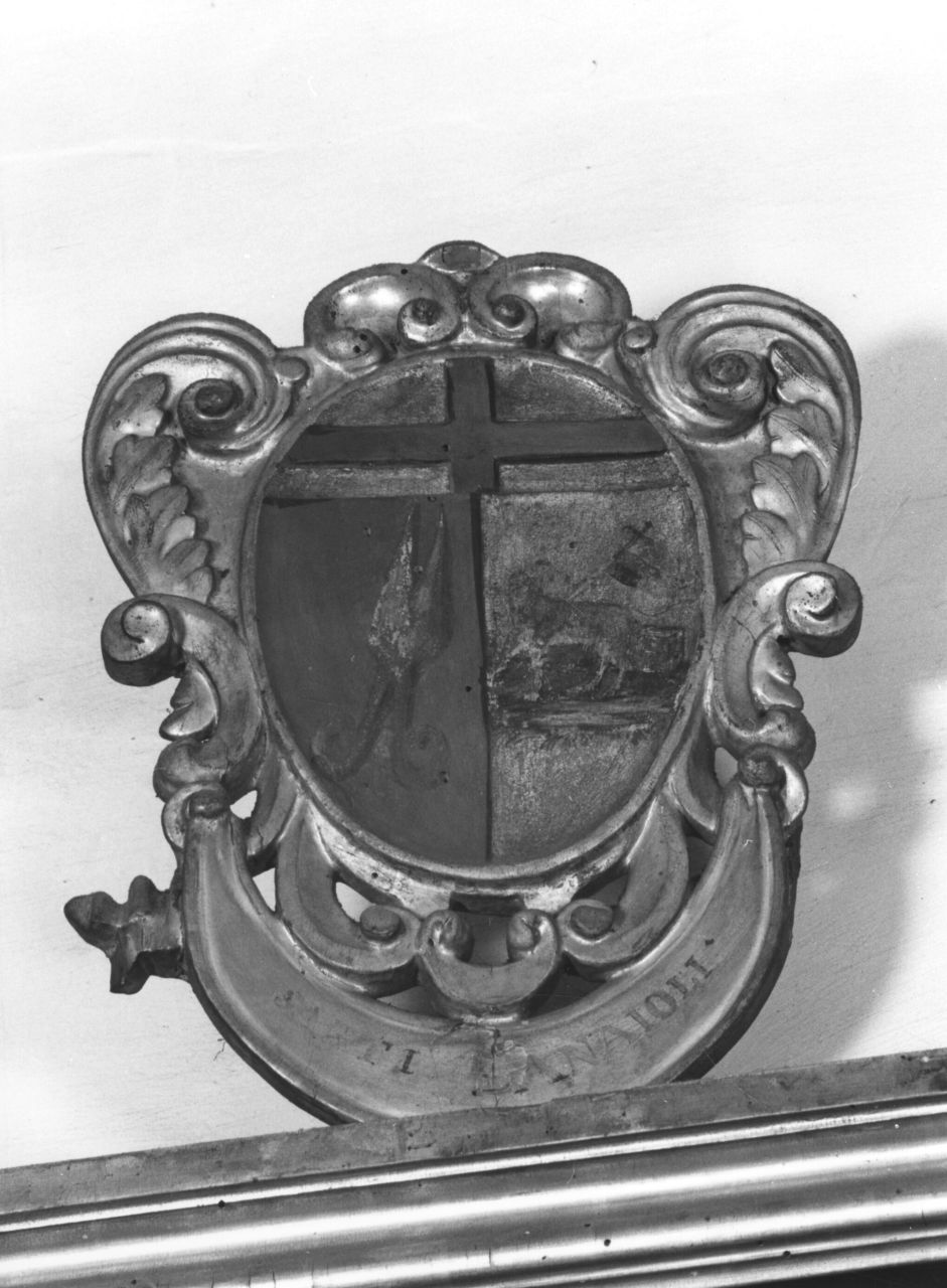 stemma dell'Associazione dei Sarti (rilievo) - bottega toscana (sec. XVII)