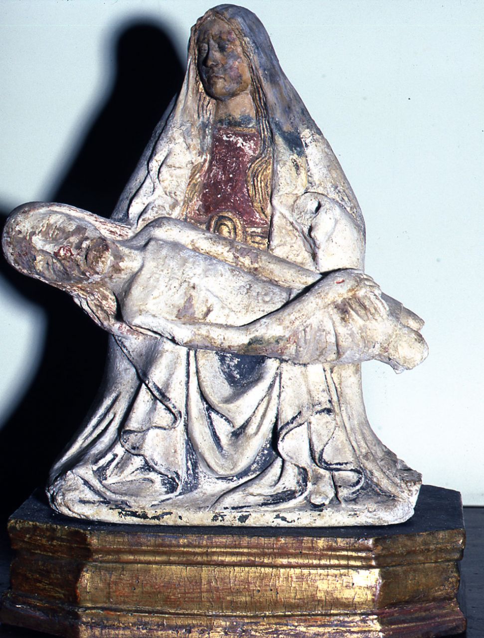 pietà (scultura) - manifattura umbra (sec. XV)