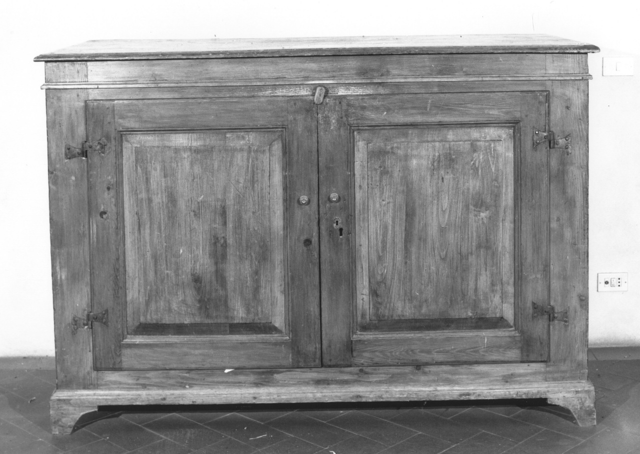 credenza - produzione toscana (prima metà sec. XIX)