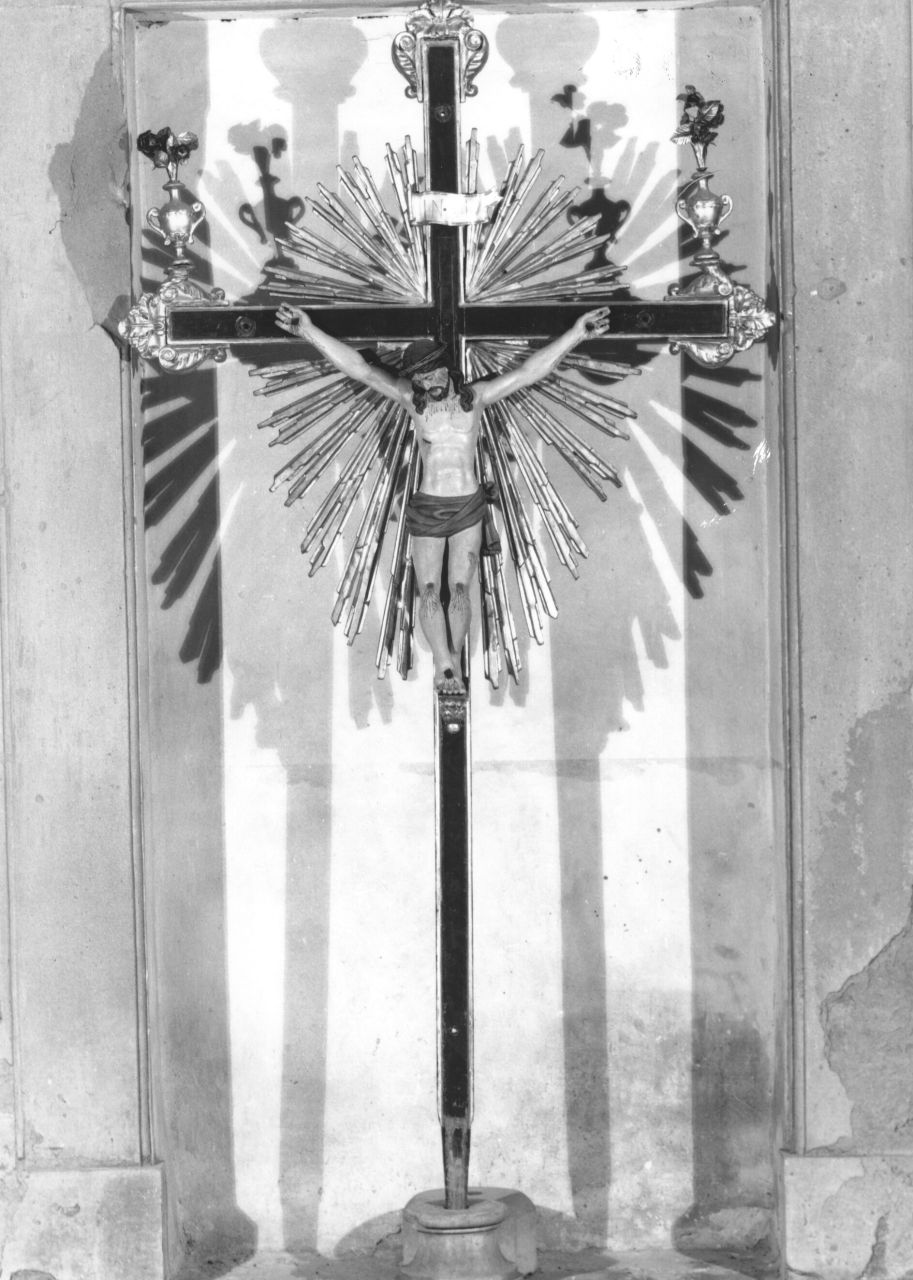 Cristo crocifisso (scultura) - bottega toscana (fine/inizio secc. XVIII/ XIX)