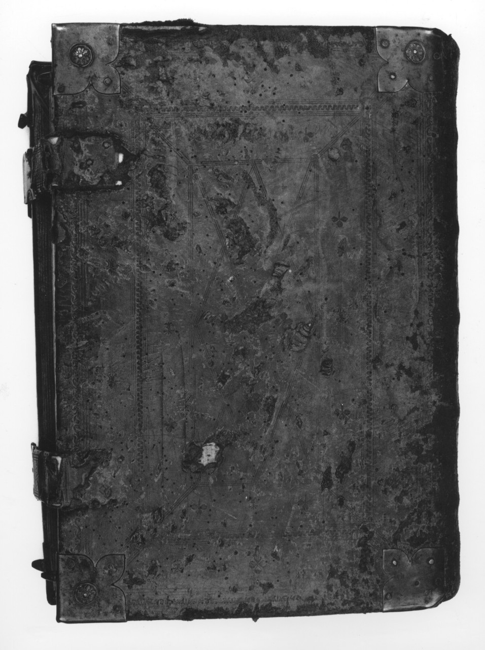 coperta di libro liturgico - ambito fiorentino (sec. XIV)