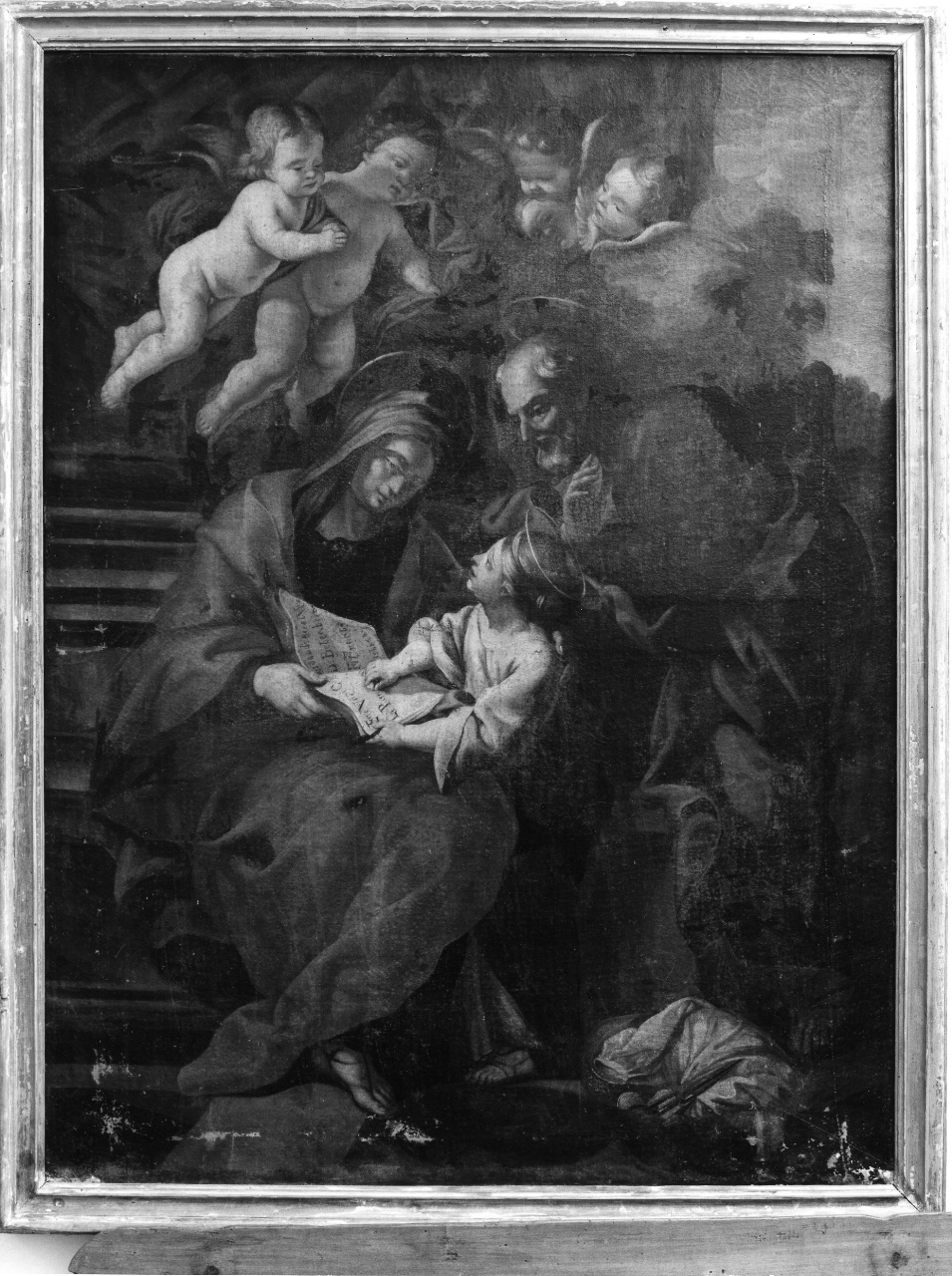 educazione di Maria Vergine (dipinto) di Dandini Pietro (cerchia) (primo quarto sec. XVIII)