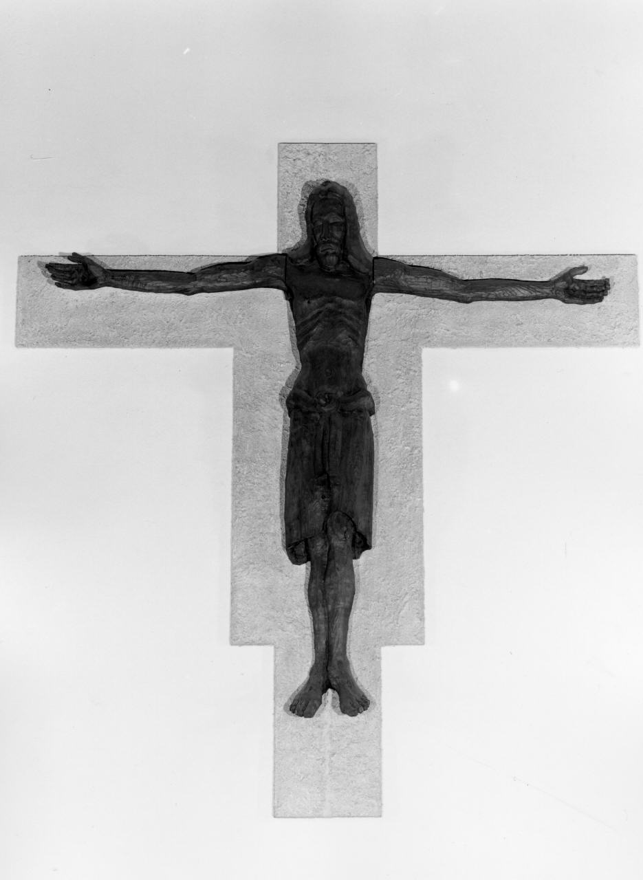 Cristo crocifisso (scultura) - bottega toscana (sec. XX)