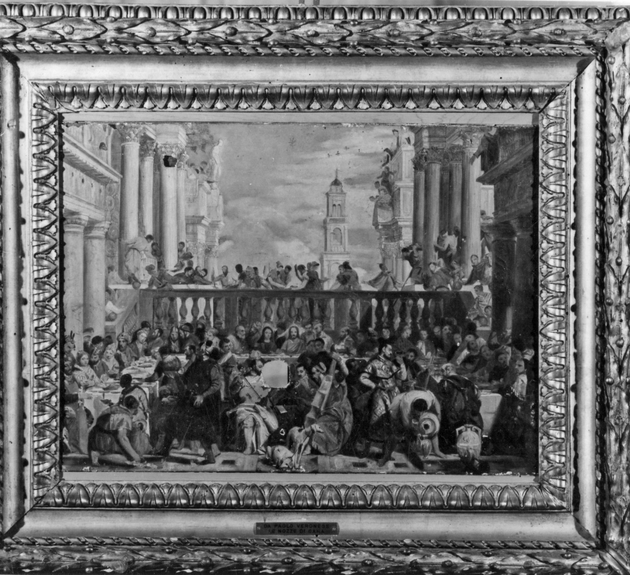 nozze di Cana (dipinto) di De Sanctis Guglielmo (attribuito) (sec. XIX)