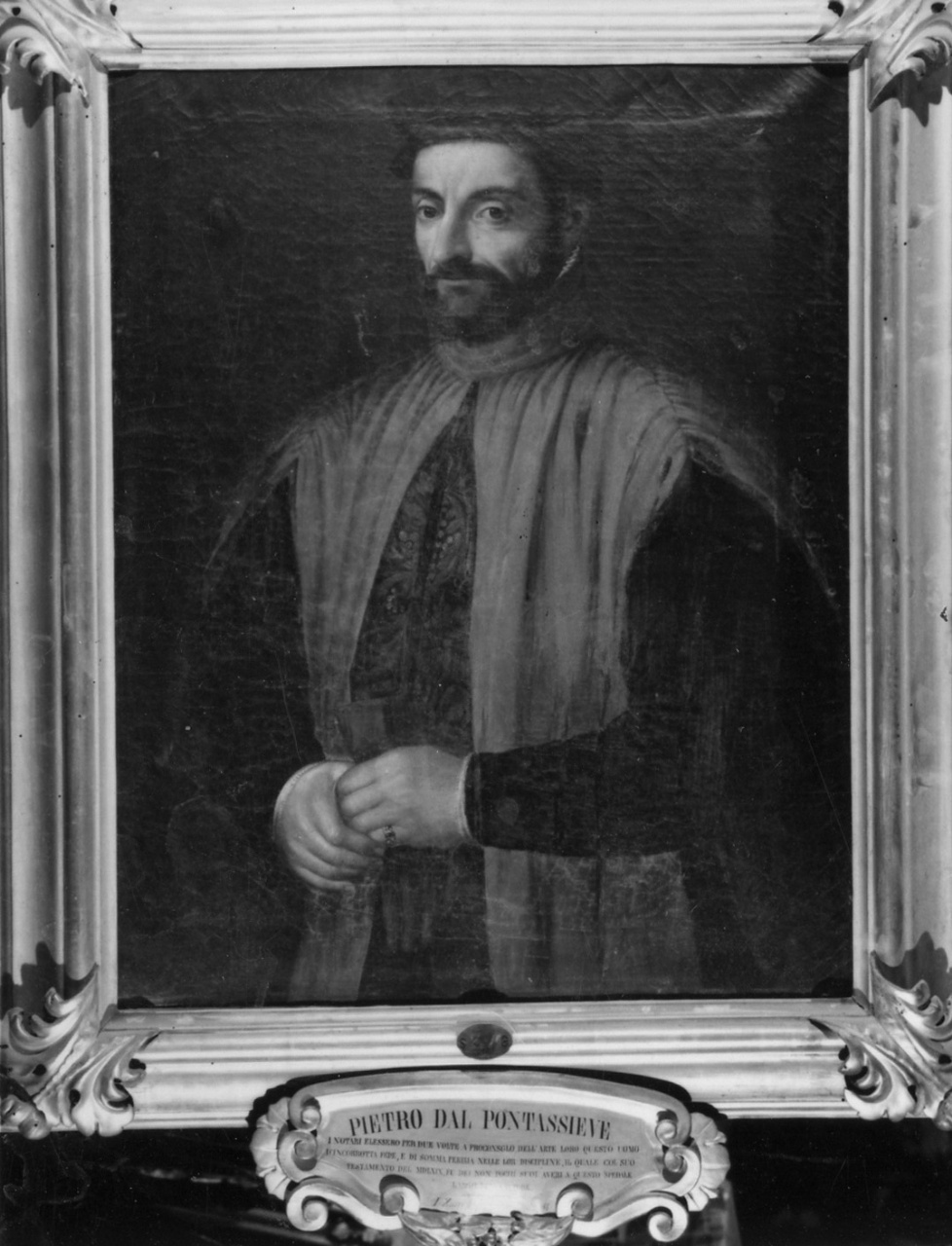ritratto di Pietro dal Pontassieve (dipinto) di Zotti Ignazio (attribuito) (sec. XIX)