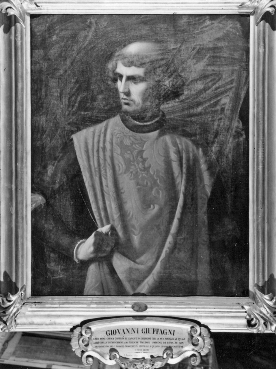 ritratto di Giovanni Ciuffagni (dipinto) - ambito fiorentino (sec. XIX)