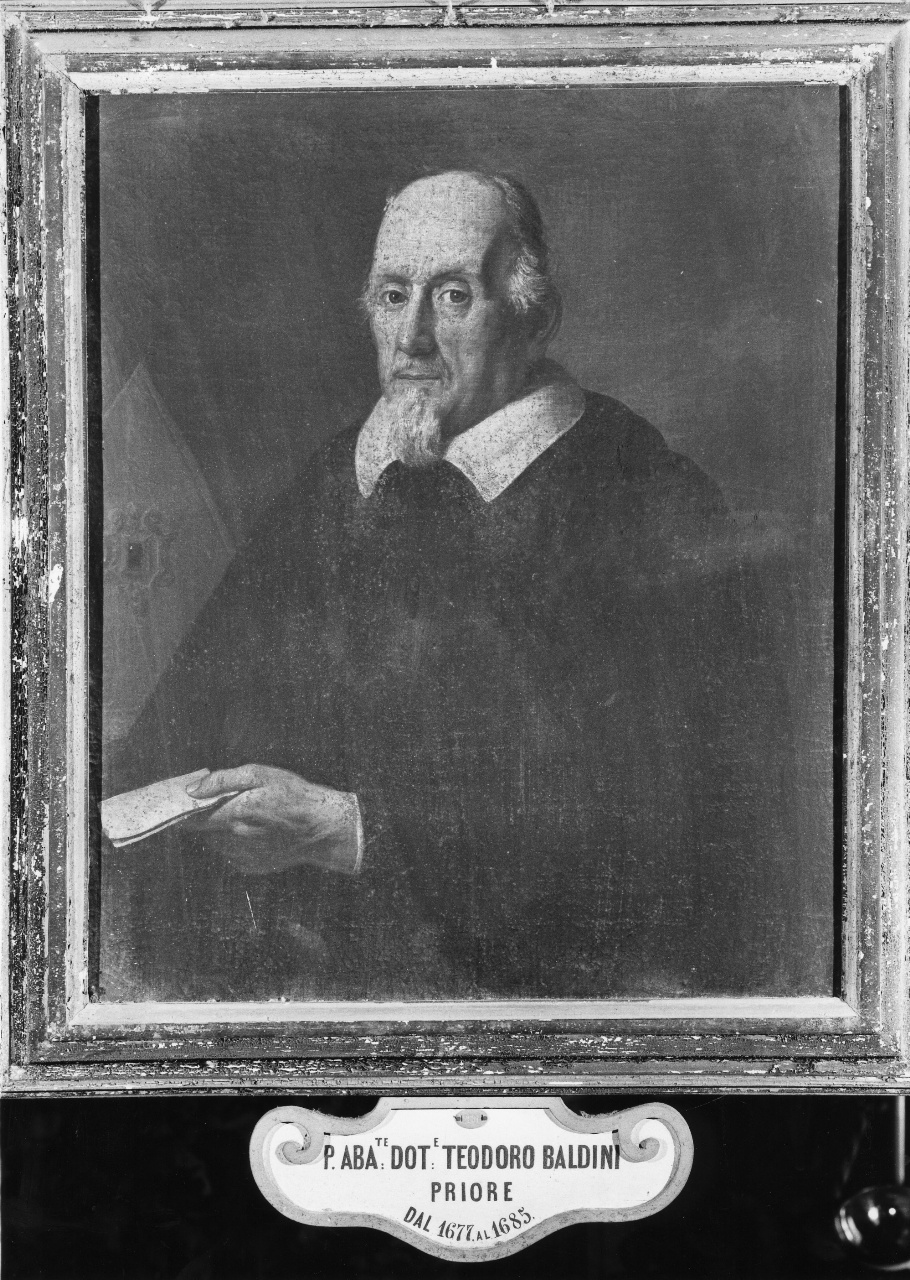 ritratto di Teodoro Baldini (dipinto) - ambito toscano (sec. XVIII)