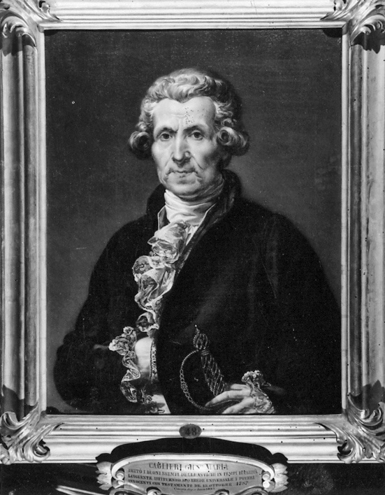 ritratto di Giuseppe Maria Caglieri (dipinto) di Connis Guillaume S (attribuito) (sec. XIX)