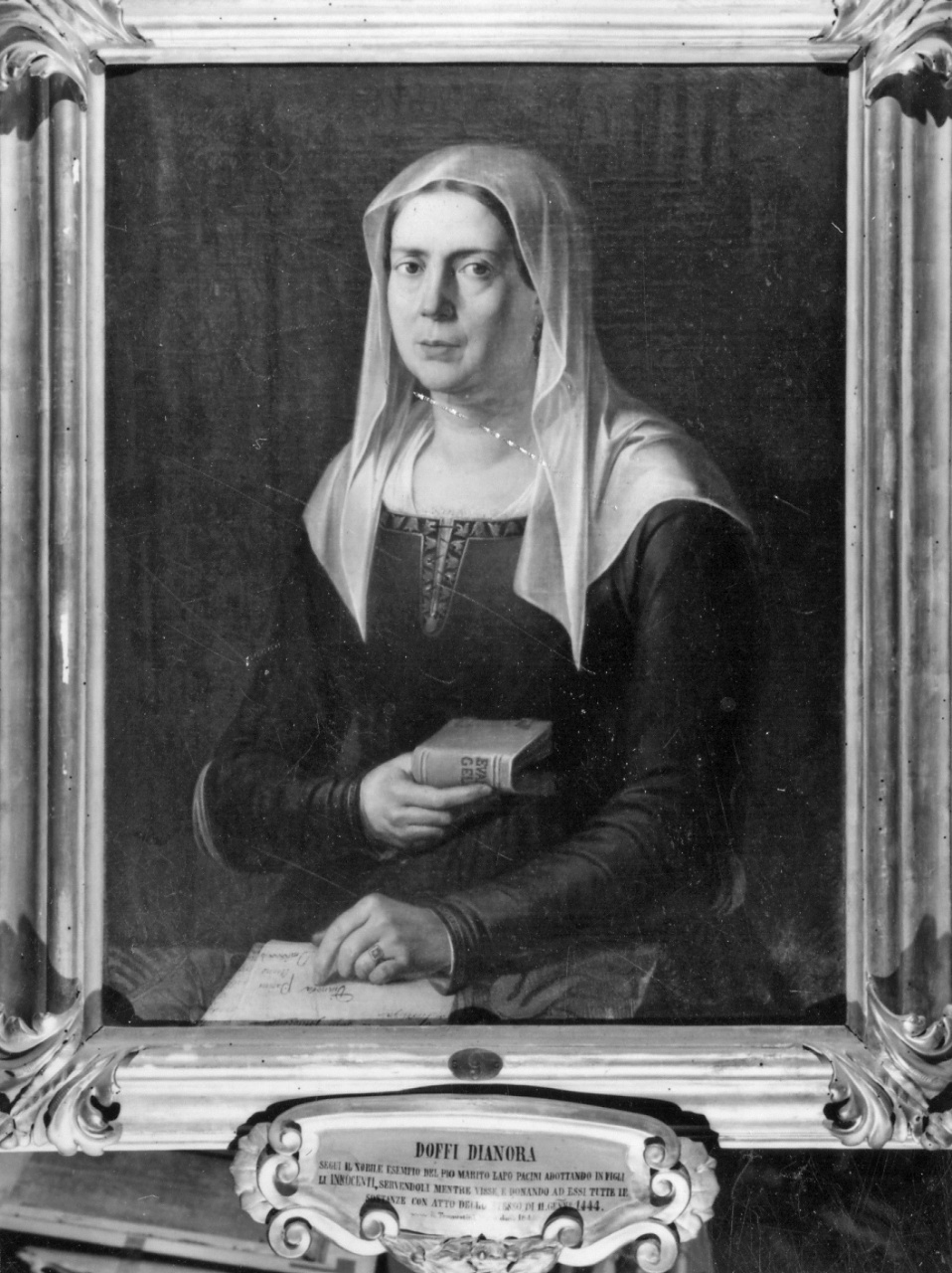 ritratto di Dianora Pacini (dipinto) di Tempestini Enrico (attribuito) (sec. XIX)