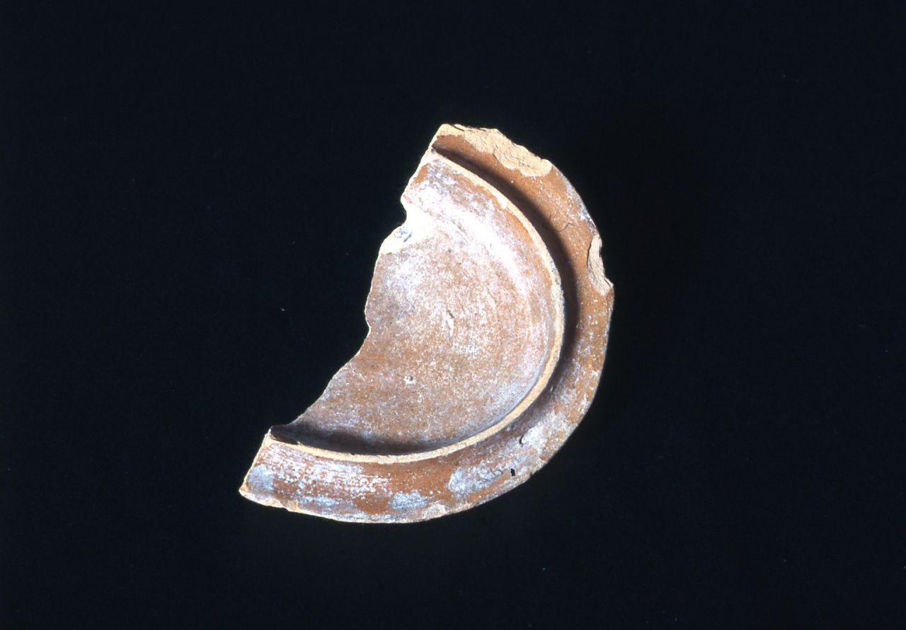 coperchio, frammento - manifattura fiorentina (sec. XV)
