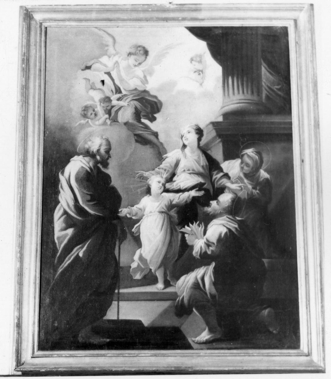 presentazione di Maria Vergine al tempio (dipinto) di Sagrestani Giovanni Camillo (bottega) (prima metà sec. XVIII)