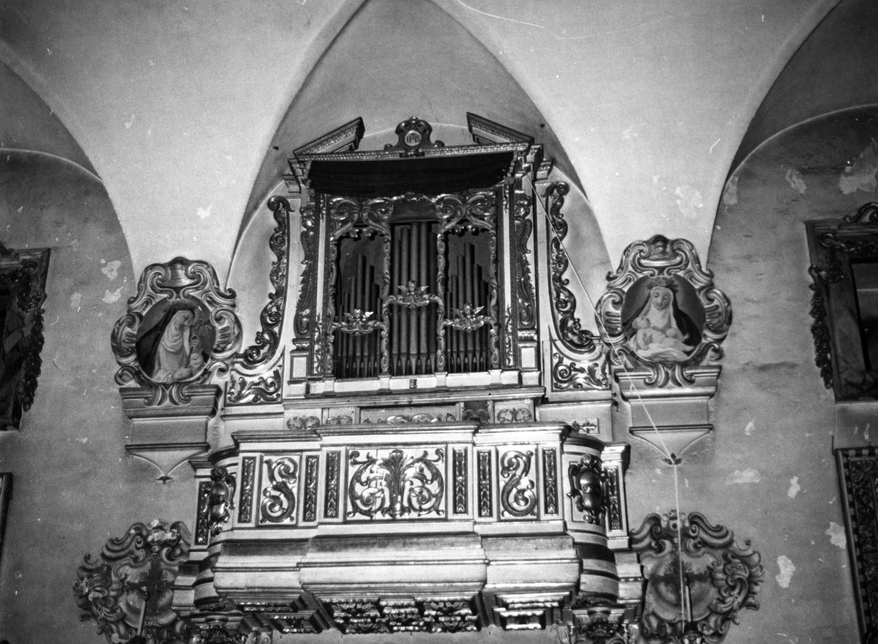 tribuna d'organo di Tronci Antonio, Tronci Filippo (sec. XVIII)