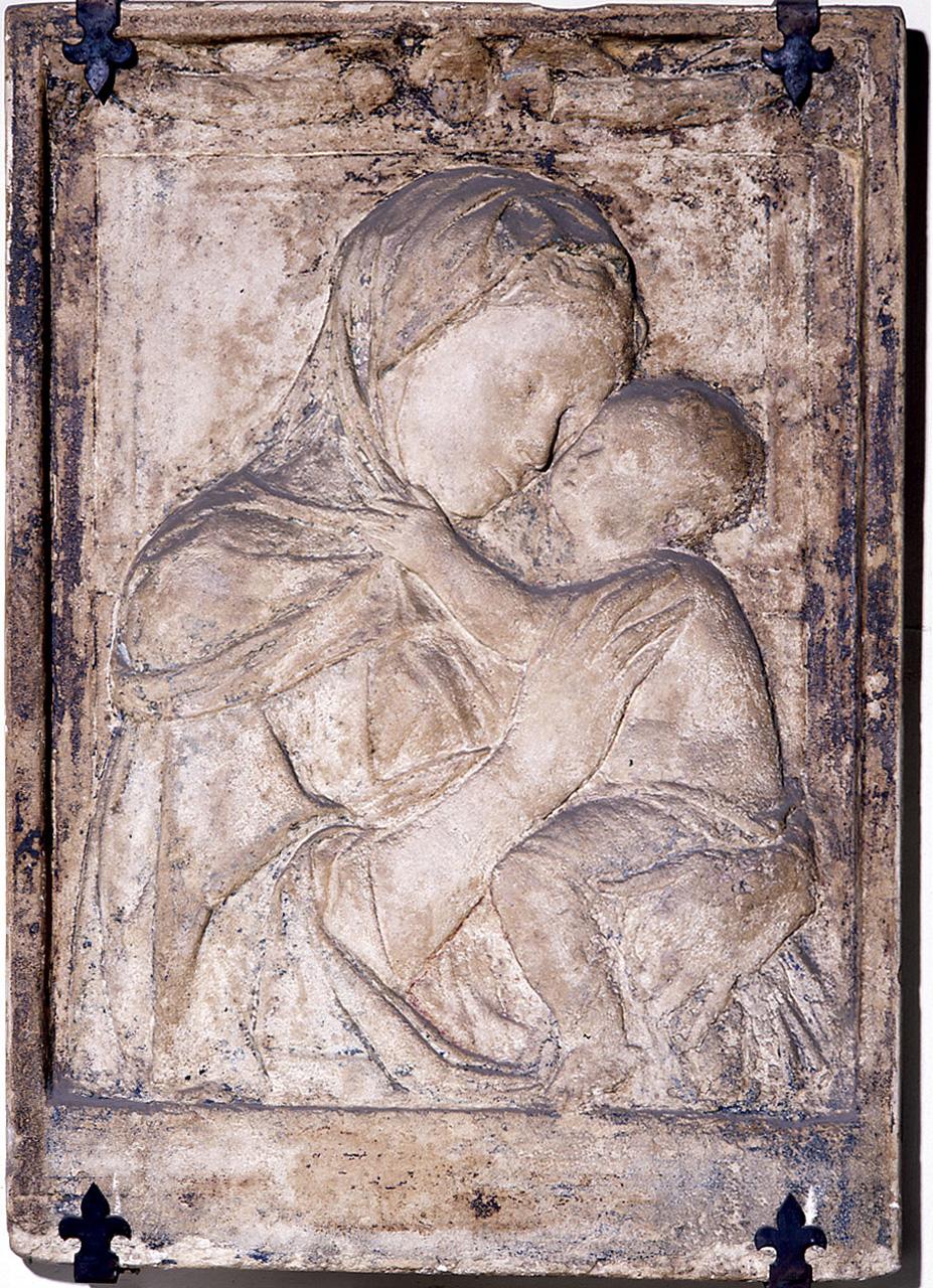 Madonna con Bambino (rilievo) - produzione fiorentina (seconda metà sec. XV)