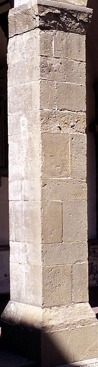 pilastro, serie - bottega fiorentina (prima metà sec. XIV)