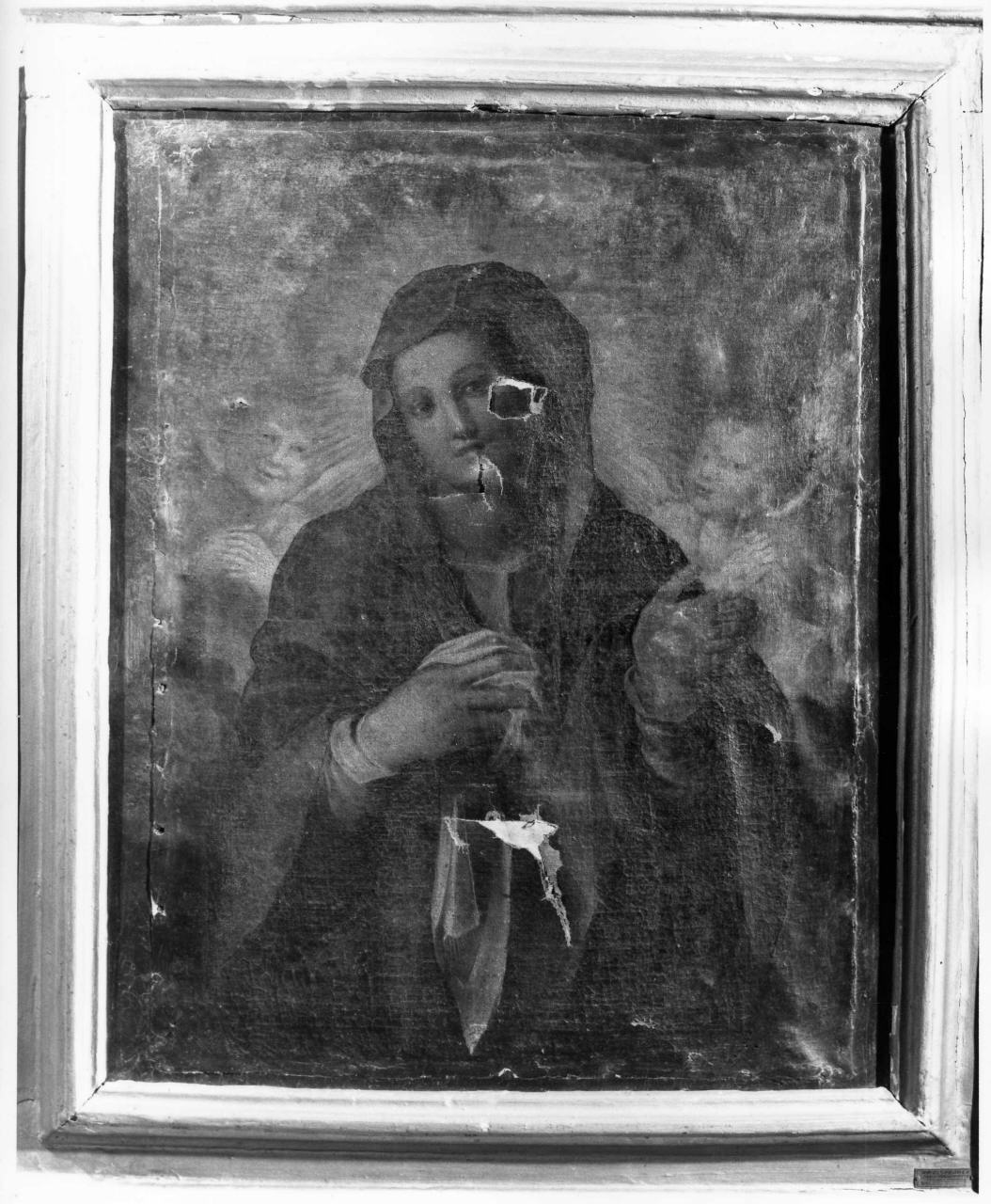 Madonna con angeli (dipinto) - ambito fiorentino (sec. XVIII)