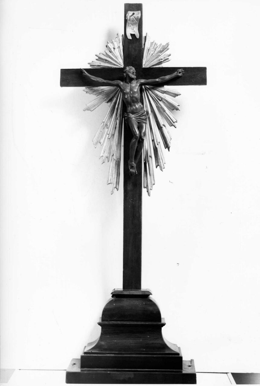 Cristo crocifisso (croce d'altare) - ambito fiorentino (fine sec. XVII)