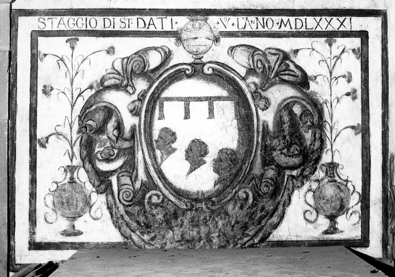 stemma gentilizio della famiglia Dati (dipinto) - ambito toscano (sec. XVI)