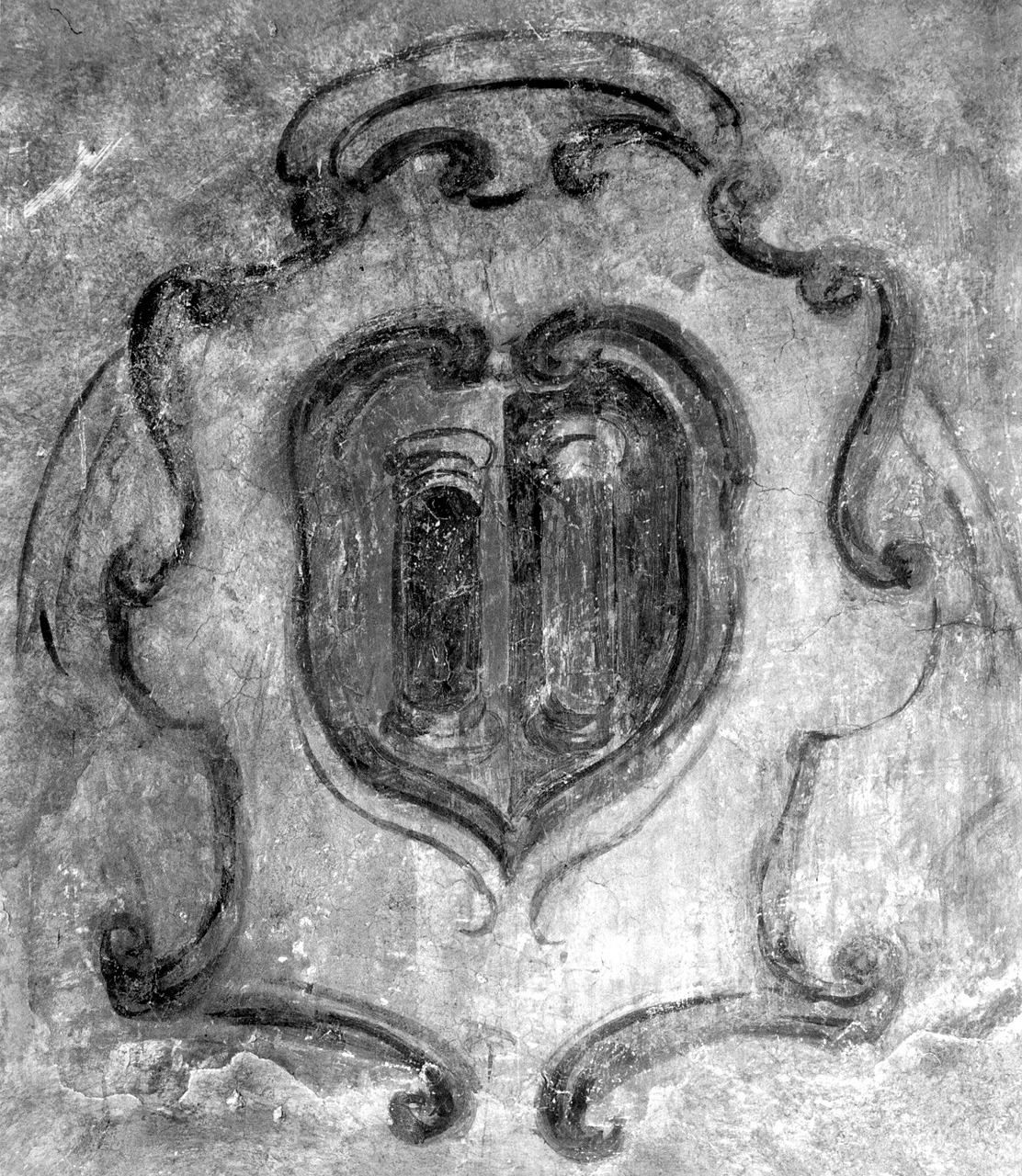 stemma (dipinto) - ambito toscano (fine/inizio secc. XVII/ XVIII)