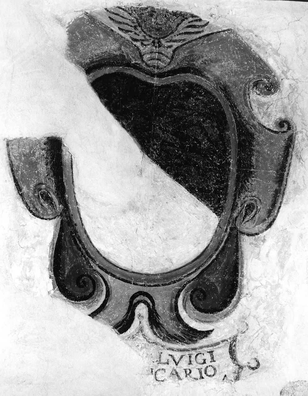 stemma gentilizio della famiglia Capponi (dipinto) - ambito toscano (terzo quarto sec. XVII)