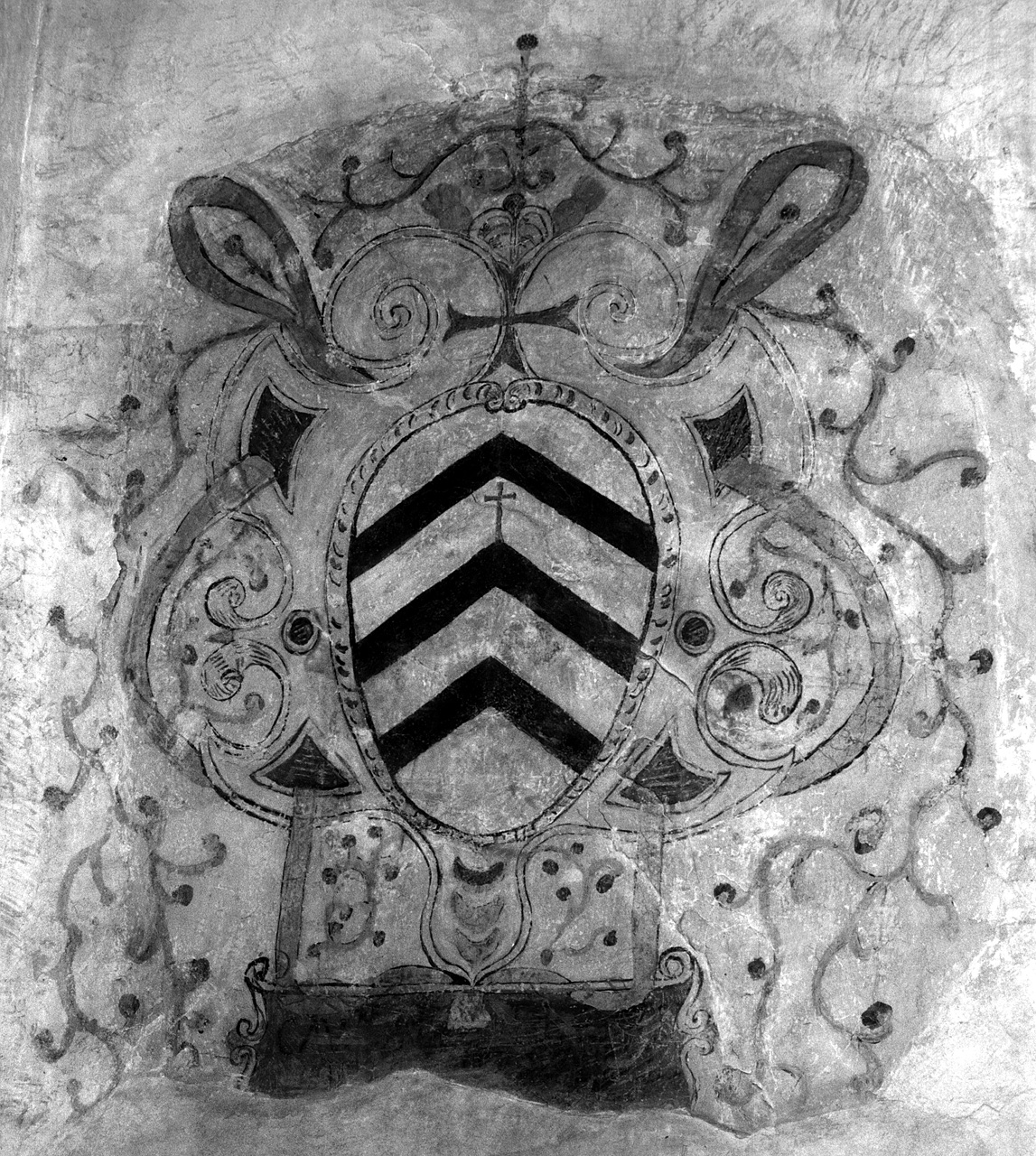 stemma gentilizio della famiglia Guasconi (dipinto) - ambito toscano (sec. XVIII)