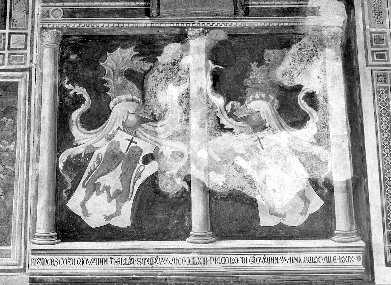stemma gentilizio della famiglia Stufa (rilievo) - ambito toscano (sec. XVI)