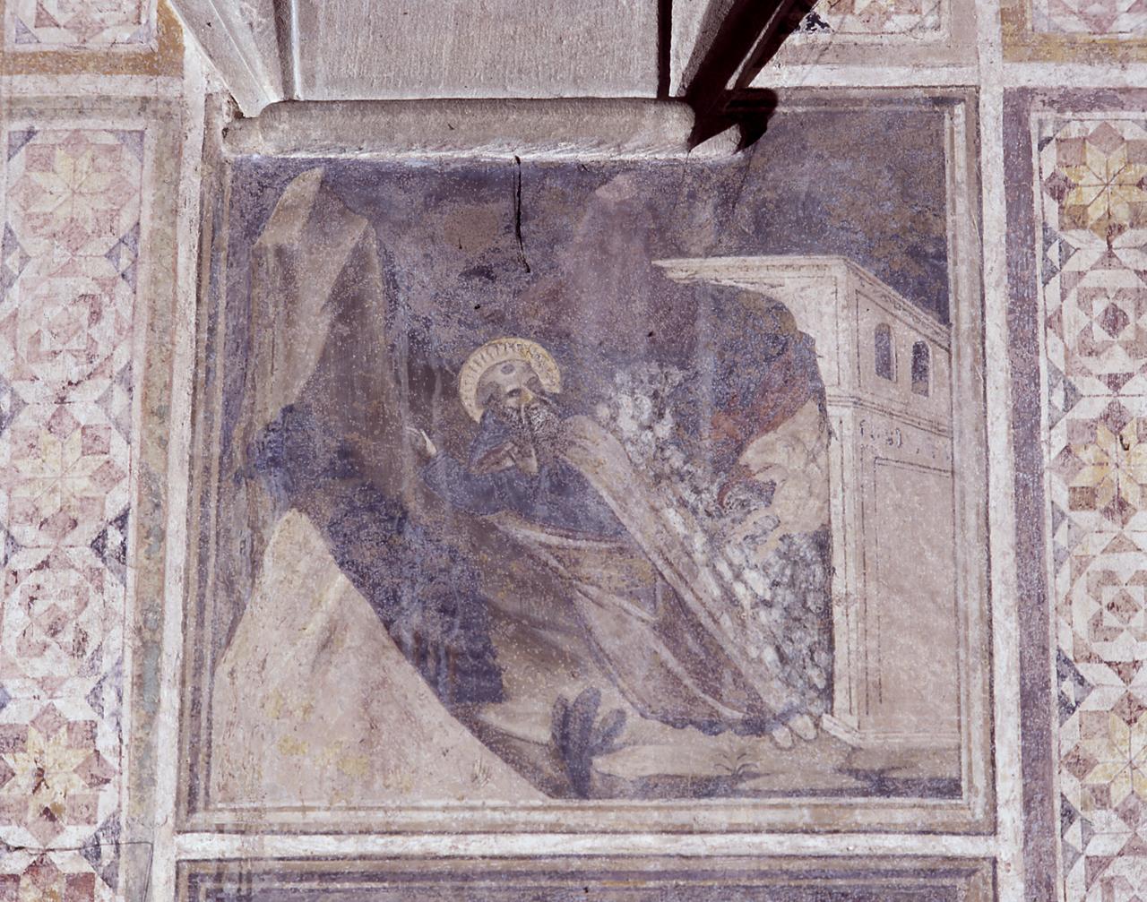 tentazioni di Sant'Antonio Abate (dipinto) - ambito fiorentino (sec. XIV)
