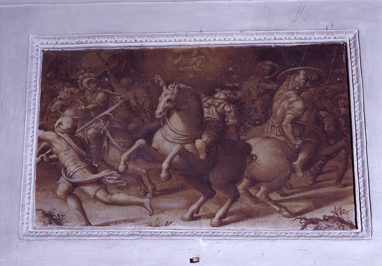 conversione di San Paolo (dipinto) di Vasari Giorgio (scuola) (sec. XVI)