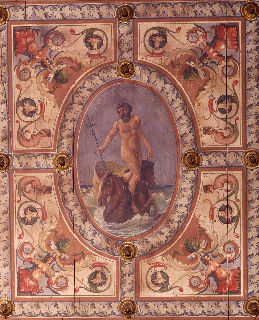 Nettuno (dipinto) - bottega Italia centrale (fine/inizio secc. XVI/ XVII)