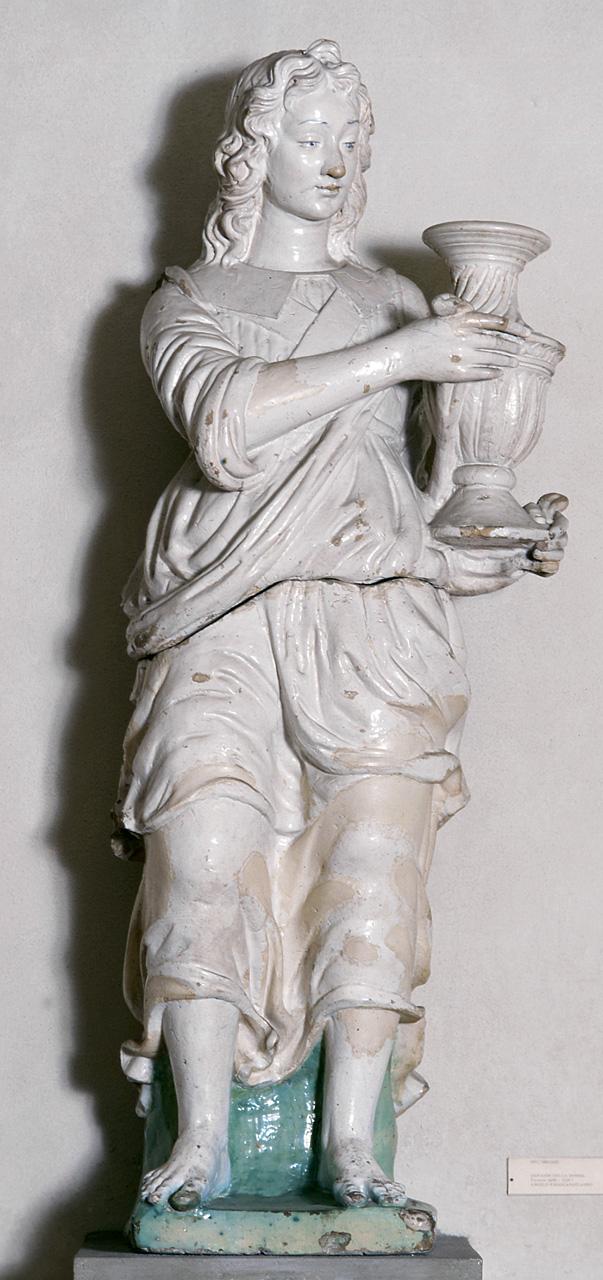 angelo (candelabro - a statua) - bottega fiorentina (primo quarto sec. XVI)