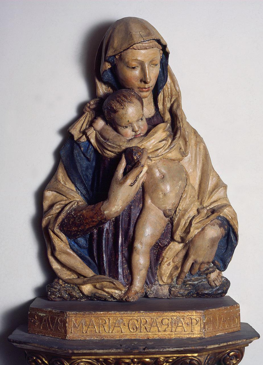 Madonna con Bambino (scultura) di Bardi Donato detto Donatello (prima metà sec. XV)