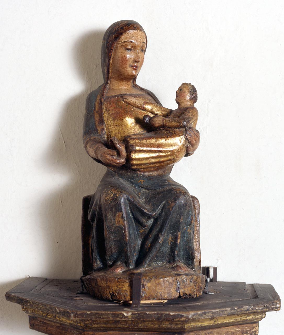 Madonna con Bambino (scultura) - bottega italiana (secc. XIV/ XV)