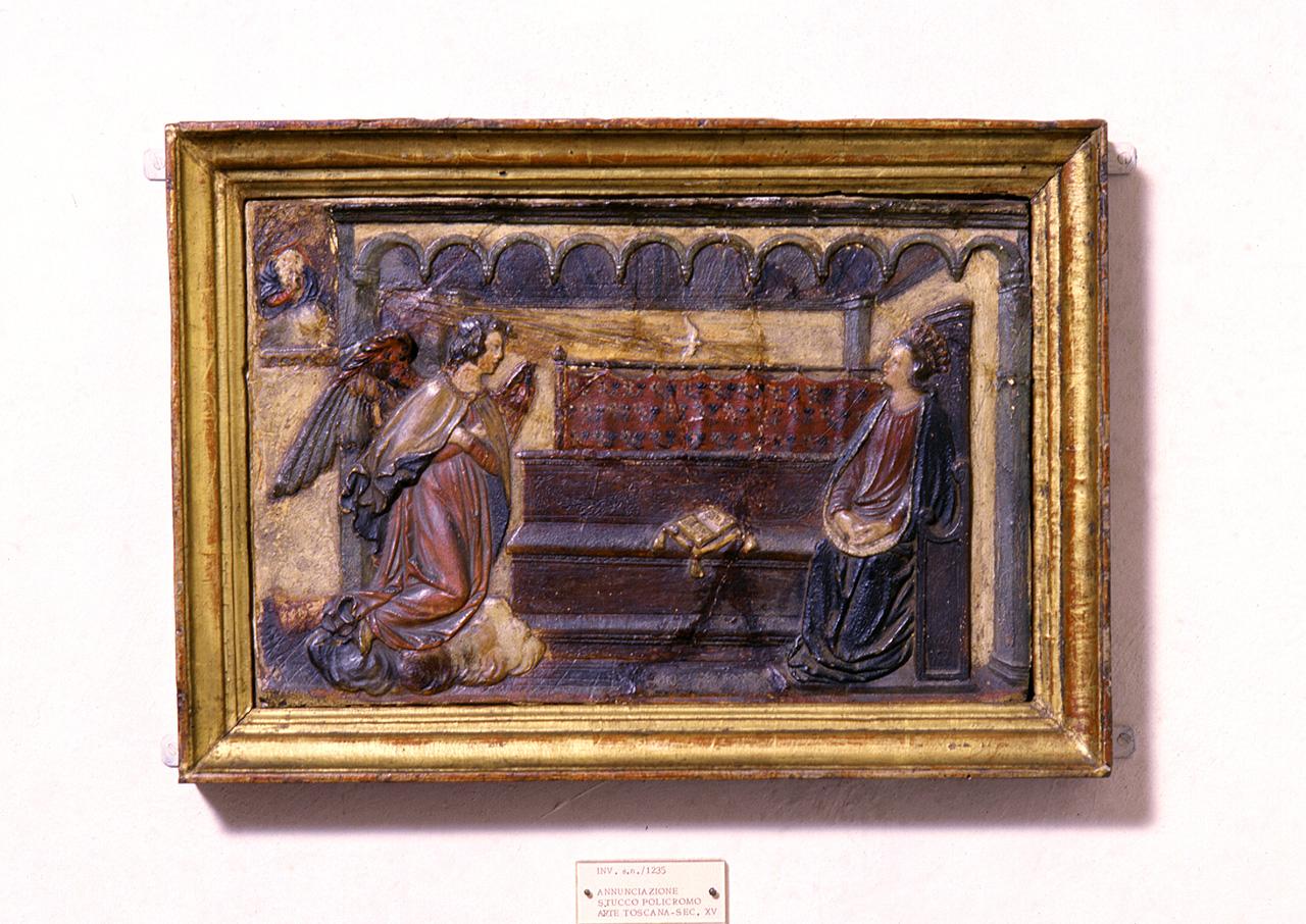 Annunciazione (rilievo) - bottega fiorentina (seconda metà sec. XVI)