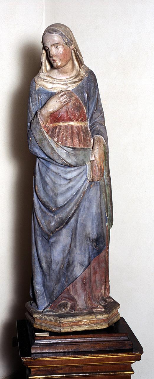 Madonna annunciata (statua) - bottega pisana (fine/inizio secc. XIV/ XV)