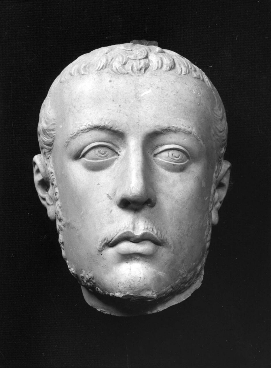 ritratto di Cosimo I de' Medici (calco di scultura, elemento d'insieme) di Lelli Luigi (?) (bottega) (sec. XX)
