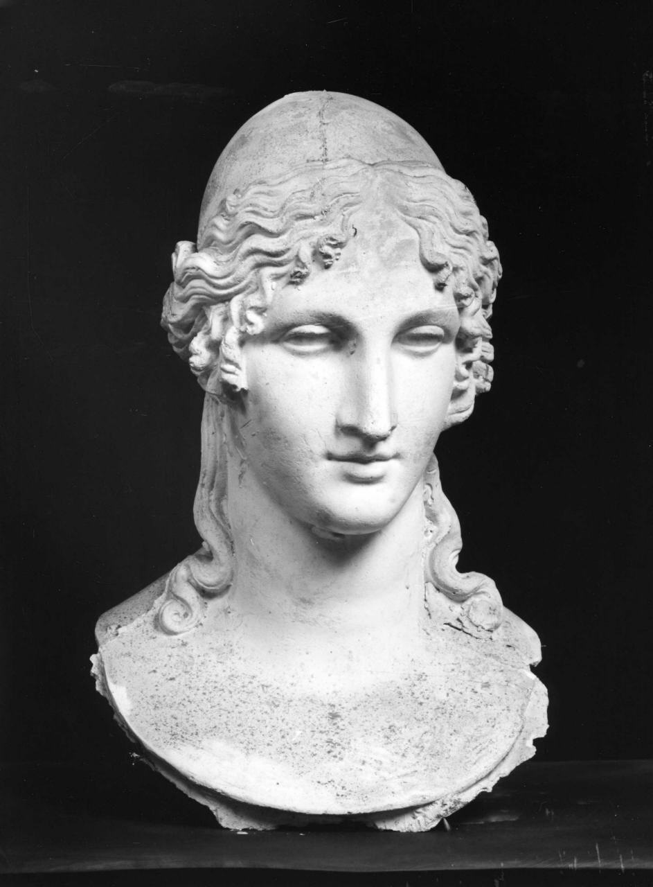 Elena, ritratto di donna (calco di scultura) - ambito veneto (secondo quarto sec. XIX)