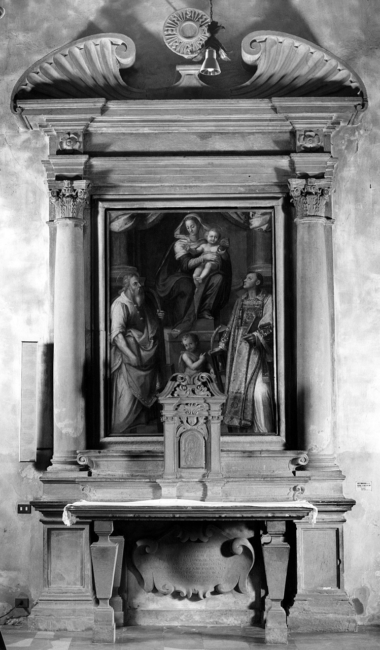 altare - a mensa - produzione toscana (sec. XVIII)
