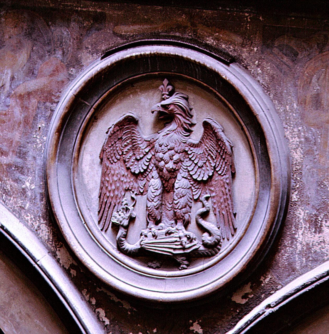 stemma di Parte Guelfa (rilievo) di Michelozzi Michelozzo - bottega fiorentina (sec. XV)