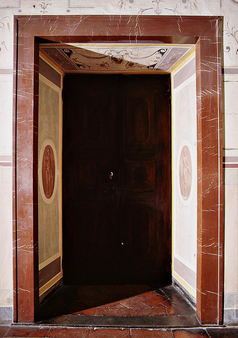 mostra di portale di Vasari Giorgio (sec. XVI)