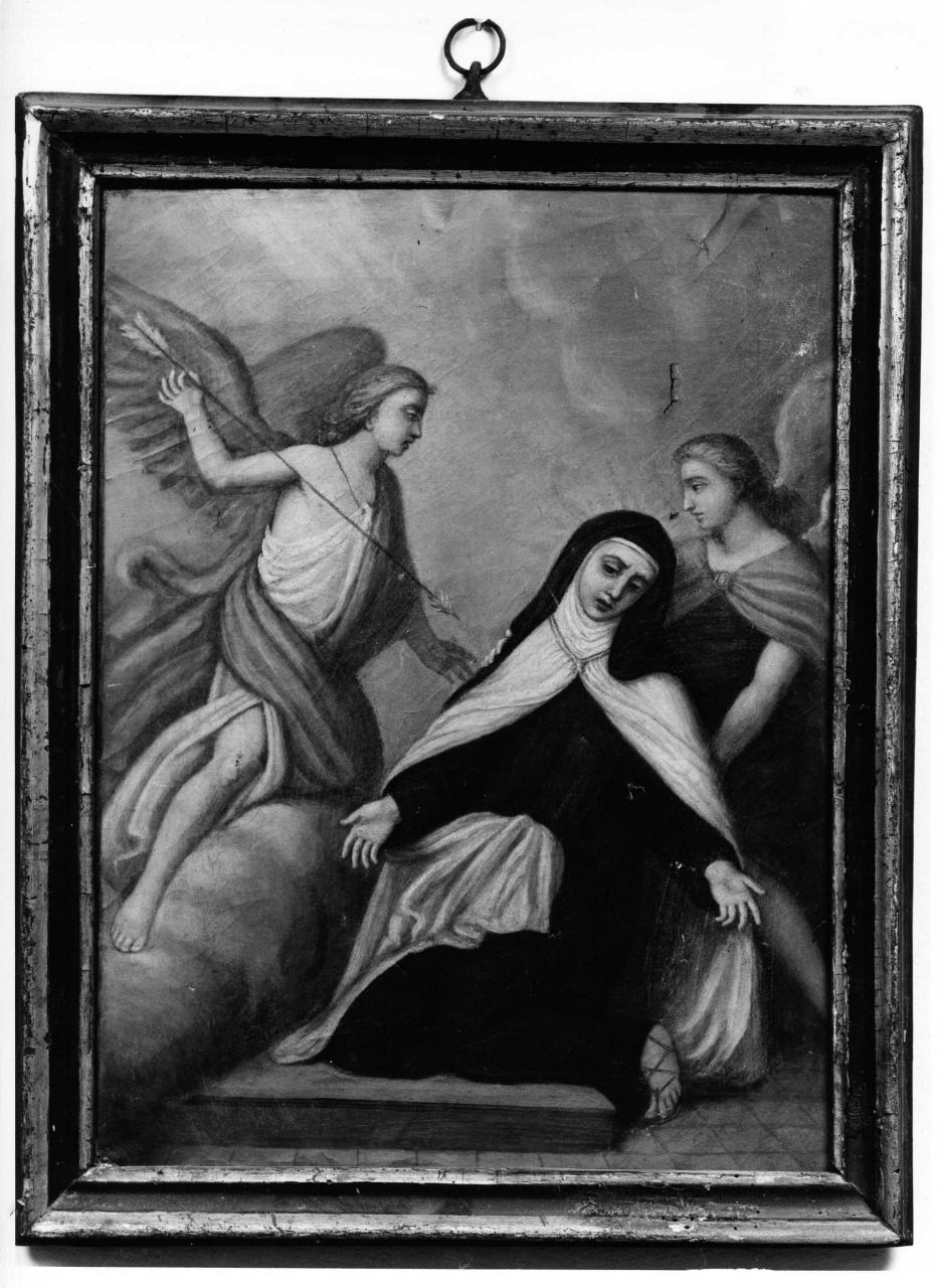 estasi di santa Maria Maddalena dei Pazzi (dipinto) - ambito toscano (seconda metà sec. XVII)